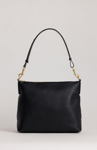 Yu Mei: Yu Mei Black Deer Nappa Braidy Bag