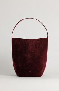 Yu Mei: Yu Mei Fire Suede Teresa Tote