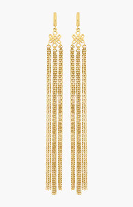 Zoe & Morgan 22K Gold Plate Aria Earrings