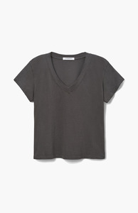 Perfectwhitetee: Perfect White Tee Vintage Black Hendrix Boxy V Neck Tee