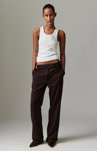 Day: Day Chocolate Plum Liliane Pant