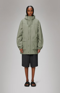 Rains: Rains Drift Lohja Long Insulated Cargo Jacket