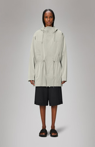 Rains: Rains Matrix Bold Long Jacket