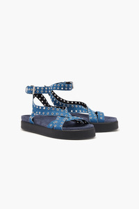 Spring Edit: Ba&sh Denim Catalogna Sandal