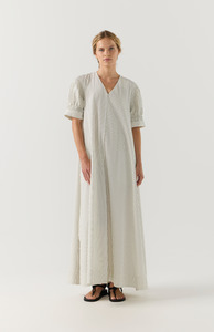 Foemina: Foemina Basil Stripe Scottie Dress