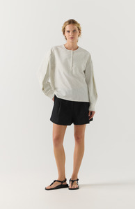 Foemina: Foemina Basil Stripe Eden Shirt