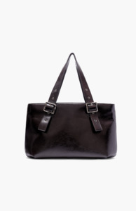 Brie Leon Burnt Coffee Everyday East-West Weekender