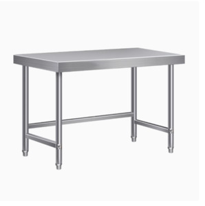 Shelving Units: Stainless Steel workbench /bench top 800mm deep, Multiple sizes available