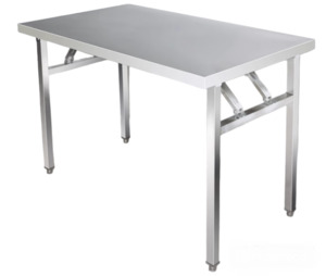 Foldable stainless steel workbench /table - multiple sizes available
