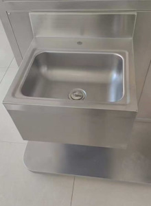 Stainless steel Hand washing basin 250mm x 410mm