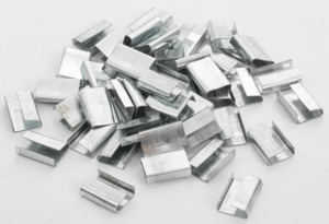 Strapping buckle/Crimps 17mm for PET strapping ( approx 250 buckles )
