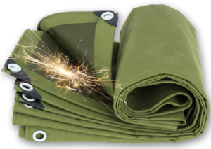 Accessories: Heavy duty Tarpaulin 600gsm 0.7mm thick mold/flame/UV resistant,Multiple sizes available