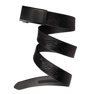 Mission Belts: Mission Belt Swat Black / Topo Embossed Full Grain Leather 40mm