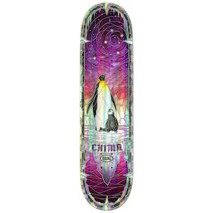 Skate: Real Chima Holographic Rainbow Foil Cathedral 8.25" Deck