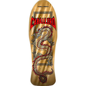 Powell Peralta Steve Caballero Chinese Dragon Gold Foil Reissue Deck 10"