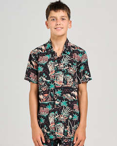 The Mad Hueys SHE'LL BE RIGHT | YOUTH WOVEN SHIRT