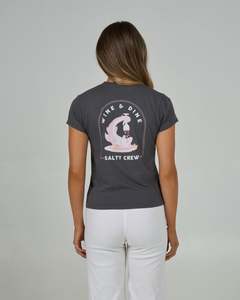 Salty Crew Wine N Dine Womens Modern Tee