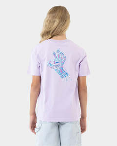 Santa Cruz: Santa Cruz Crystal Hand Girls Tee