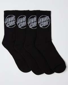 Santa Cruz Opus Dot Socks 4 Pack