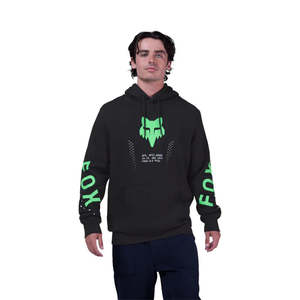 Fleece: Fox Shield Pullover Hoodie