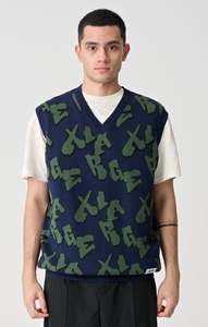 Fleece: XLarge XL Drop Knit Vest