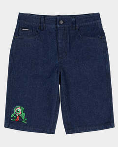 10 16: Santa Cruz Eyegore Boys Jean Short