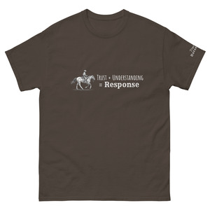 “Trust & Understanding = Response” Unisex classic tee