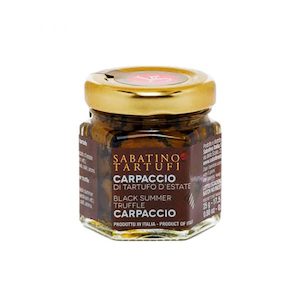 Products: Black Summer Truffle Carpaccio, 25g - Sabatino Tartufi
