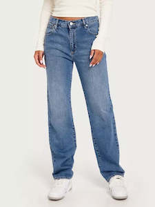 Denim: 95 Mid Straight Tall-Maya