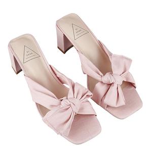 Footwear: Lemur Mule-Blush