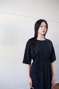 Tee Dress-Black Pepper