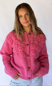 Hobo And Hatch: Flora Cardigan-Peony