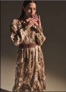 Mos Mosh: Markella Marble Wrap Dress