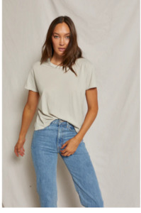 Harley Crew Tee-Chalk