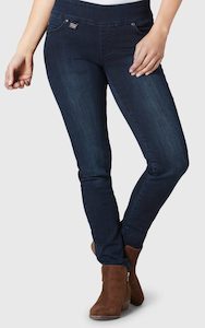 Sylvia Denim Jean- Dark Denim
