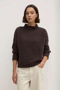 Knitwear: Apolline Knit-Cocoa
