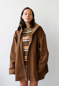 City Twill Jacket-Coffee