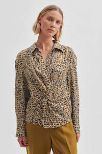 Second Female 2: Poline Blouse-Animal Print