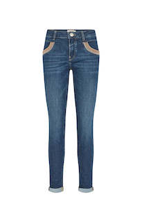 Naomi Royal Jeans-Dark Blue
