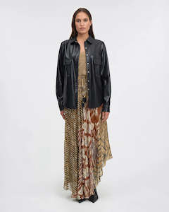 Ladida, Life Shape Skirt-Caramel