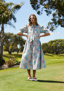 Dresses: Nightfall Dress-Floral Frenzy