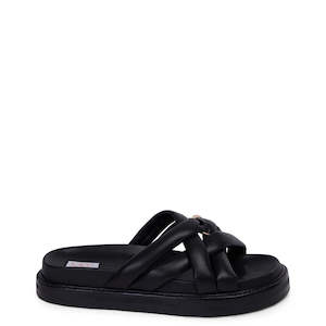Accessories: Sienna Slide-Black Sheep