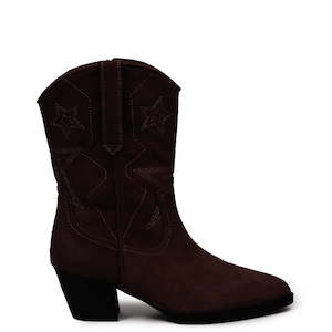 Quinn Boot-Chocolate Suede