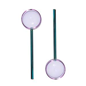 Salad Servers-Lilac + Teal