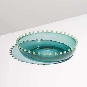 Fazeek: Pearl Platter-Teal + Jade