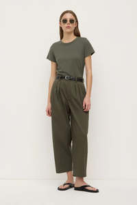 Geno Poplin Pant-Moss