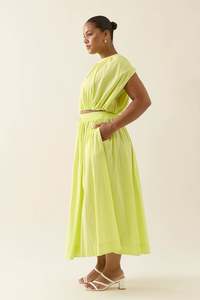 Skirts: Aurora Maxi Skirt-Pomelo