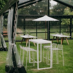Products: Rectangle Leaner Hire - Wedding Hire + Events Truly Yours