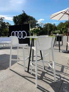Products: Mesh Bar Stool Hire - Wedding Hire + Events Truly Yours