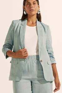Jacket: ZOE KRATZMANN PREVAIL JACKET-AQUAMARINE
